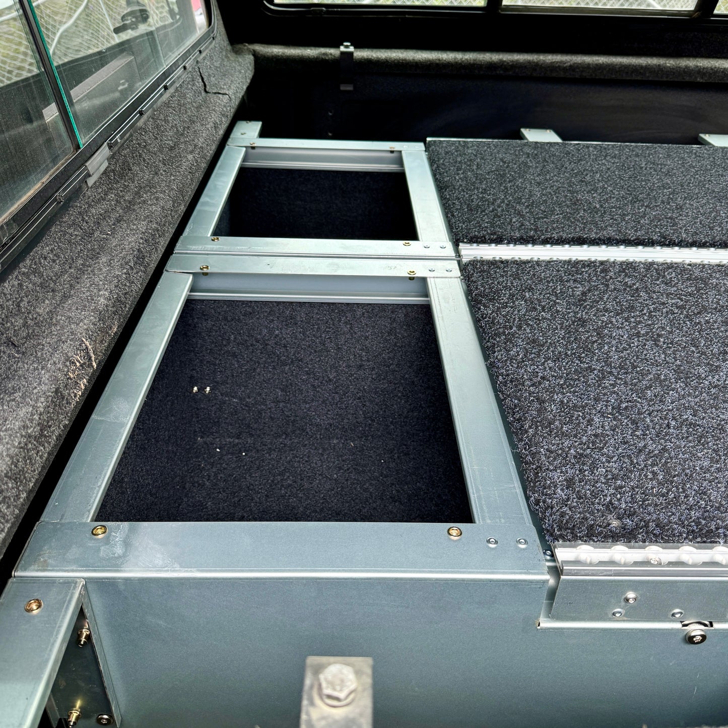 2x RMR 1730mm x 600mm Large Ute Drawers with 1300mm Top Slide with Side Wings COMBO