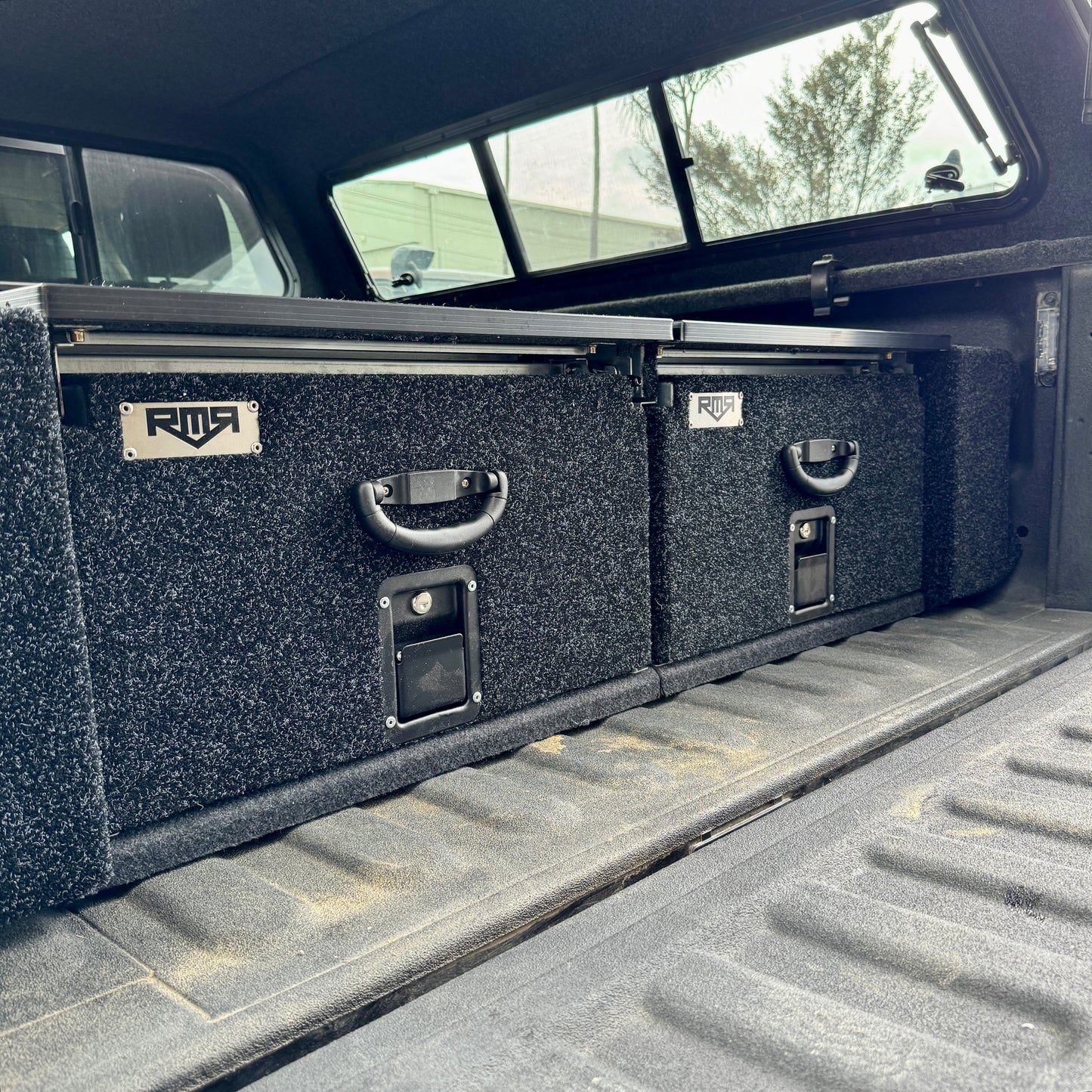 2x RMR 1730mm x 600mm Large Ute Drawers with 1300mm Top Slide with Side Wings COMBO