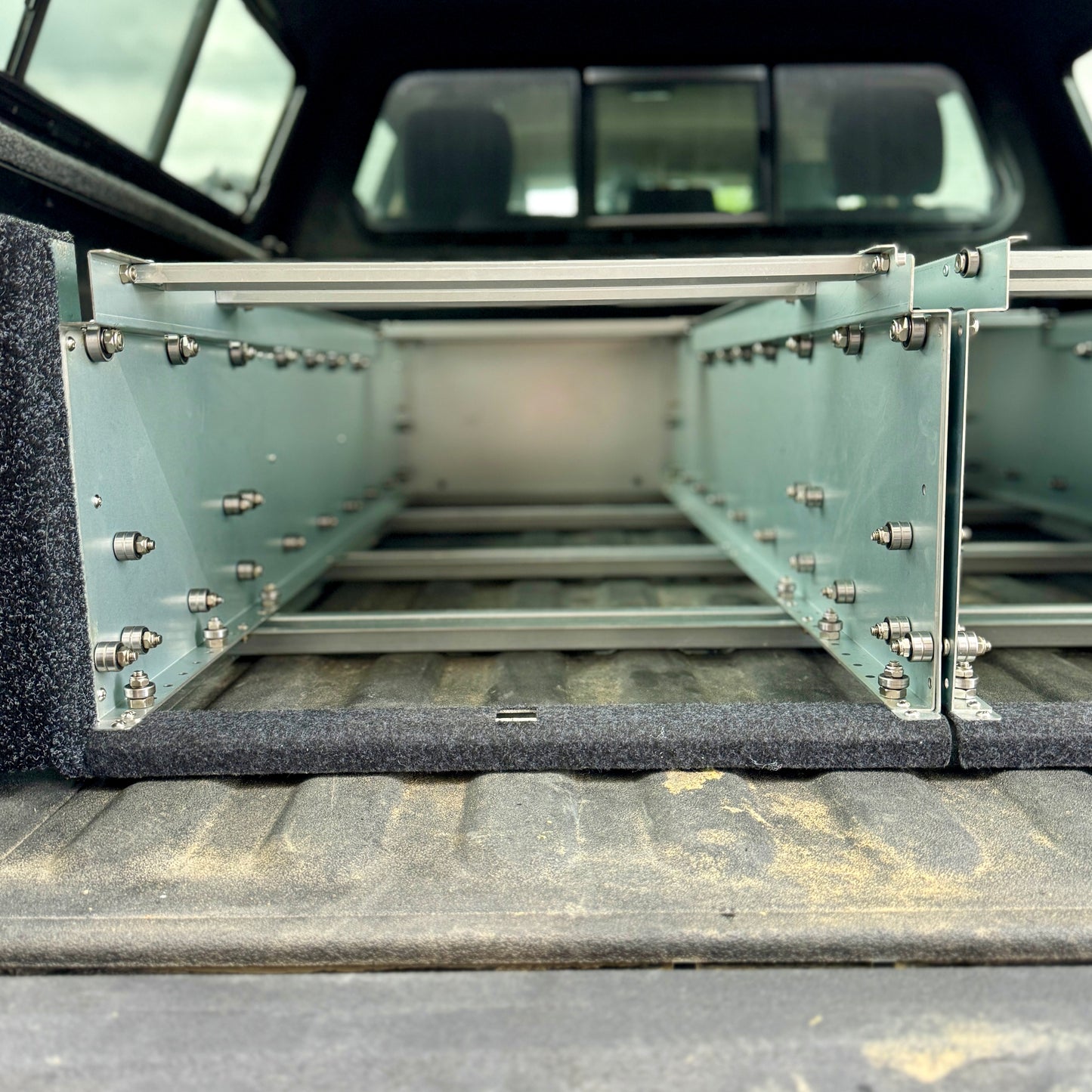 2x RMR 1730mm x 600mm Large Ute Drawers with 1300mm Top Slide with Side Wings COMBO
