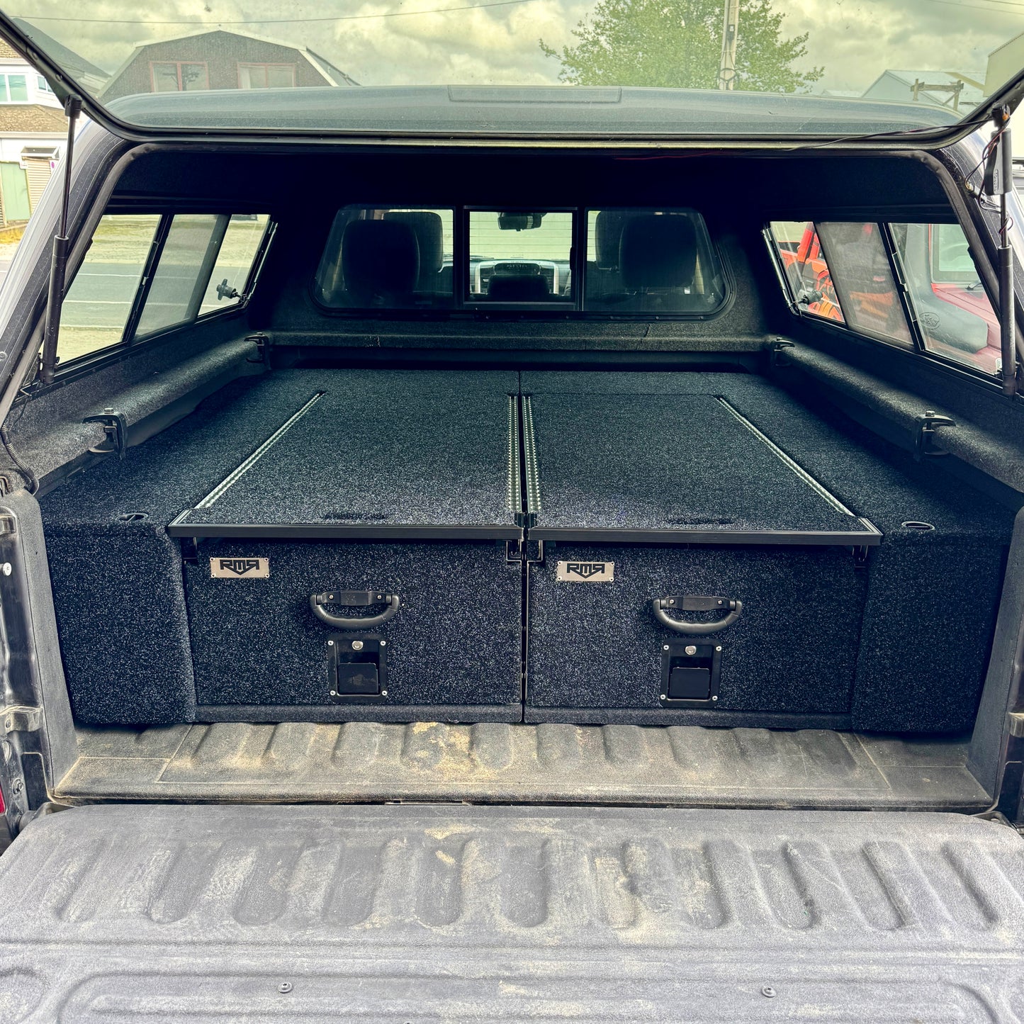 2x RMR 1730mm x 600mm Large Ute Drawers with 1300mm Top Slide with Side Wings COMBO