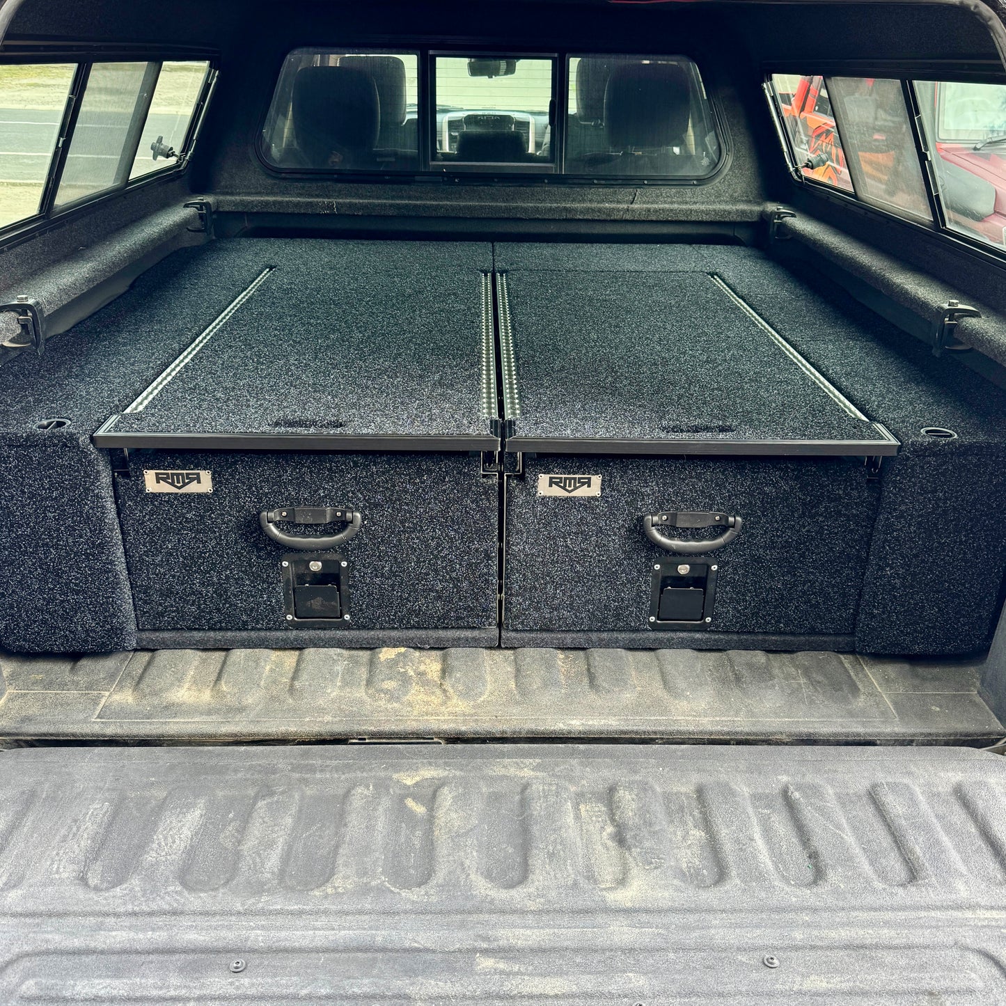 2x RMR 1730mm x 600mm Large Ute Drawers with 1300mm Top Slide with Side Wings COMBO