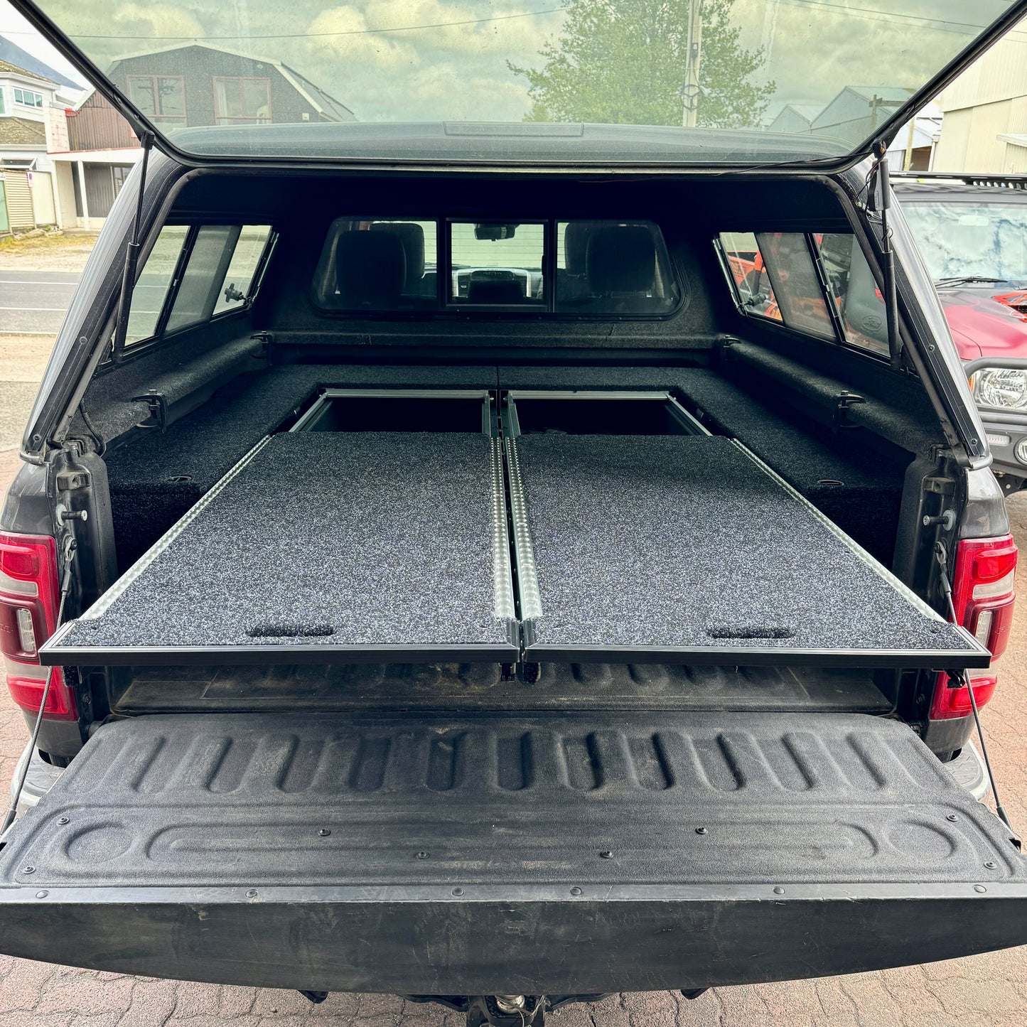 2x RMR 1730mm x 600mm Large Ute Drawers with 1300mm Top Slide with Side Wings COMBO