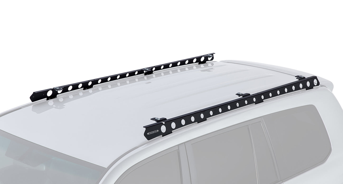 Toyota LandCruiser 200 Series 4WD With Raised Roof Rail 11/07 on Pioneer 6 Platform (2100mm x 1240mm) with Backbone