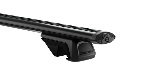 Isuzu D-Max Gen2, TF (LS-T/X-Runner) 4dr Ute Crew Cab (With Roof Rails) 12 to 20 Vortex RX Black 2 Bar Roof Rack