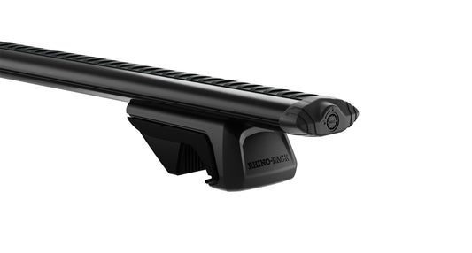 Holden Colorado 4dr Ute Crew Cab (With Roof Rails) 15 to 20 Vortex RX Black 2 Bar Roof Rack