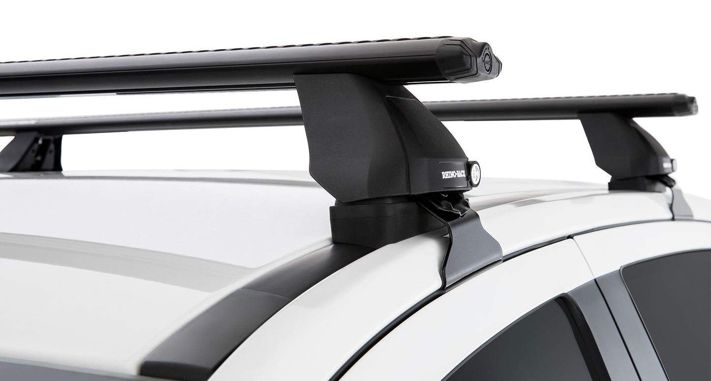 Volkswagen Amarok 2H 4dr Ute Dual Cab 23 on Vortex 2500 Black 2 Bar Roof Rack