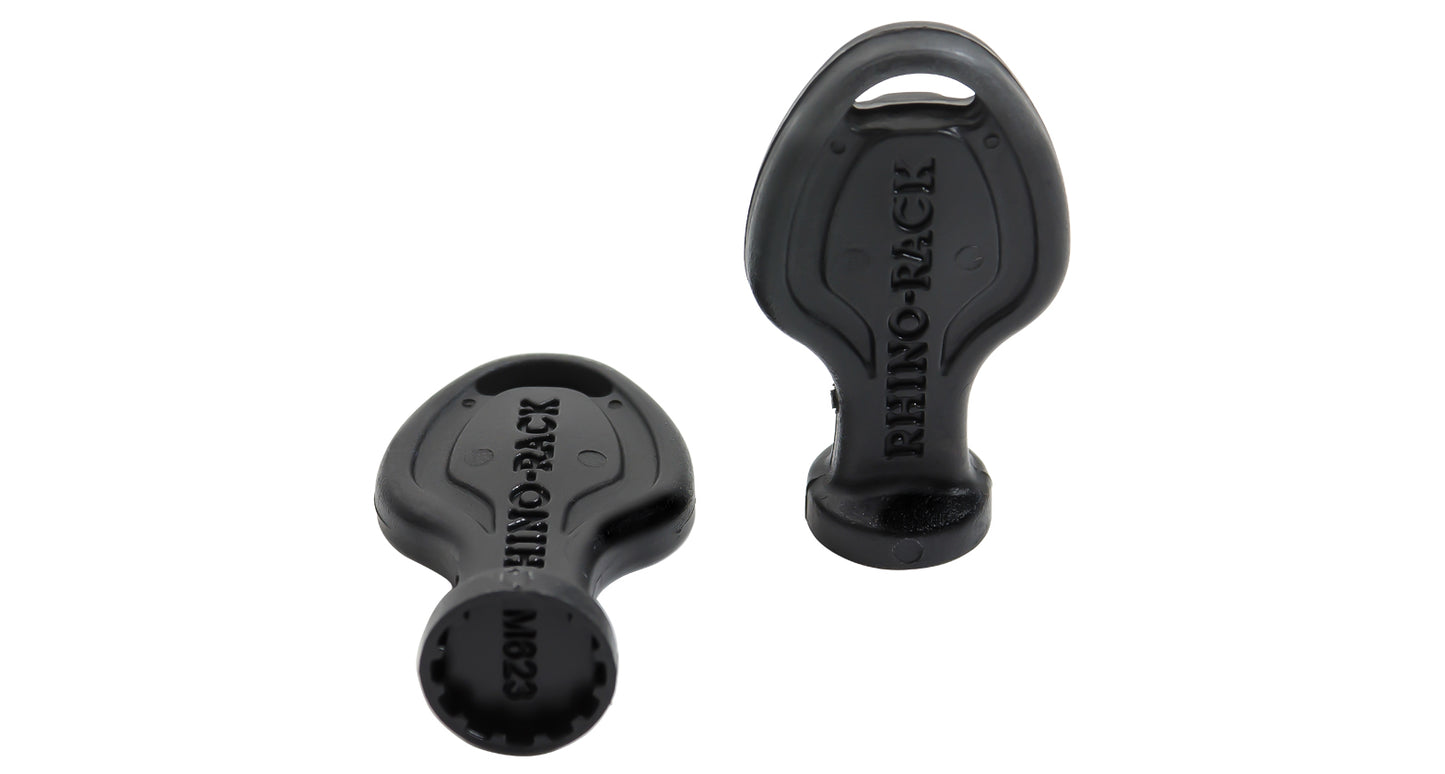 Vortex Secure Core Locking End Caps Rhino Rack