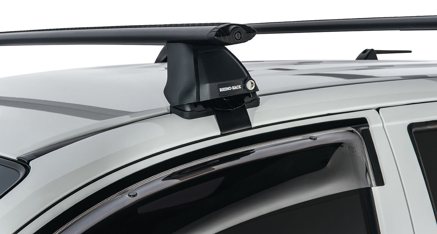 Volkswagen Amarok Gen2 4dr Ute Double Cab 23 On Vortex 2500 Black 2 Bar Roof Rack