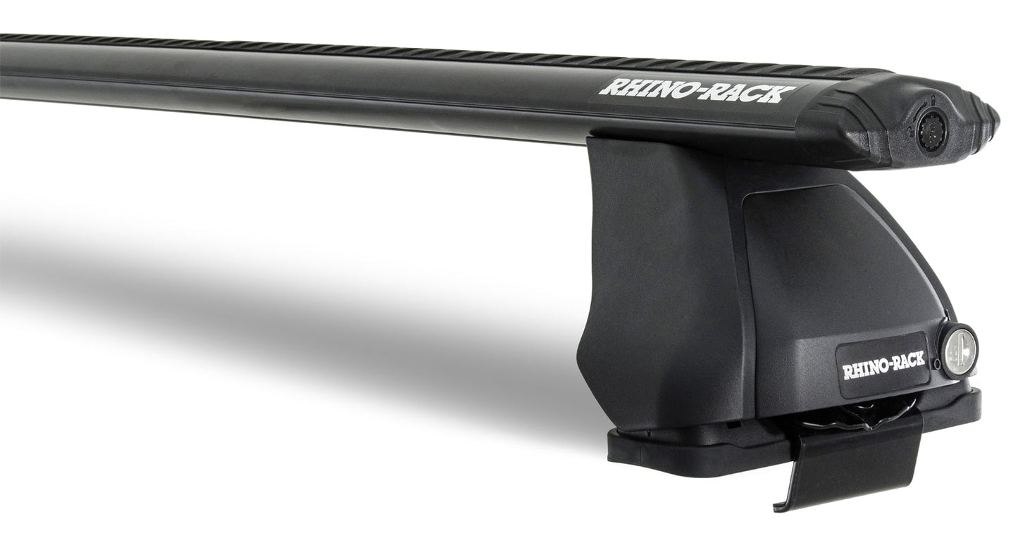 Volkswagen Amarok 2H 4dr Ute Dual Cab 23 on Vortex 2500 Black 2 Bar Roof Rack