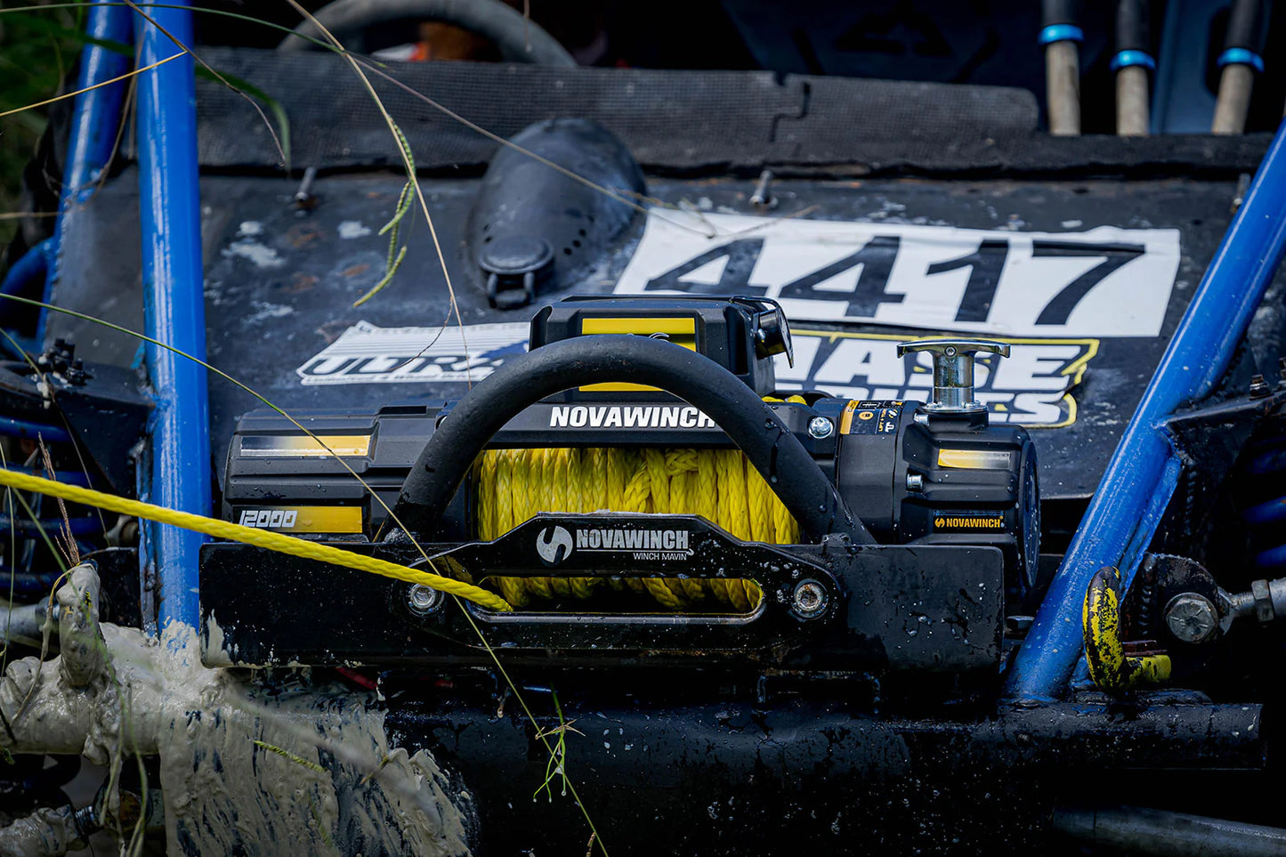 Novawinch Stinger+ Electric Winch - 12,000lb 24 volt with Wireless Remote