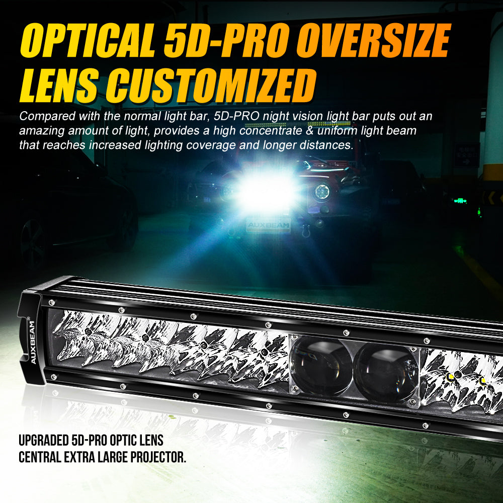 22" 5D-PRO Series Light Bar 22000LM