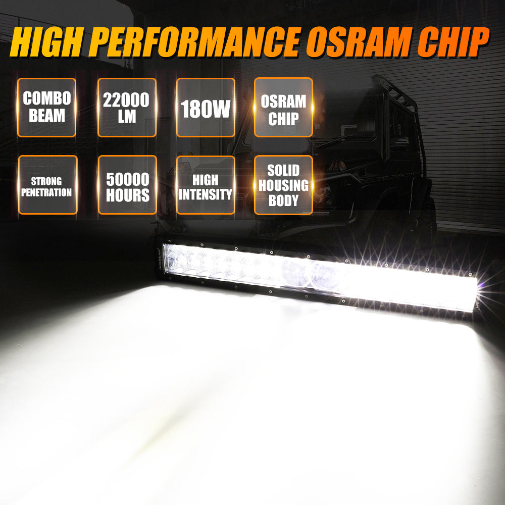 22" 5D-PRO Series Light Bar 22000LM