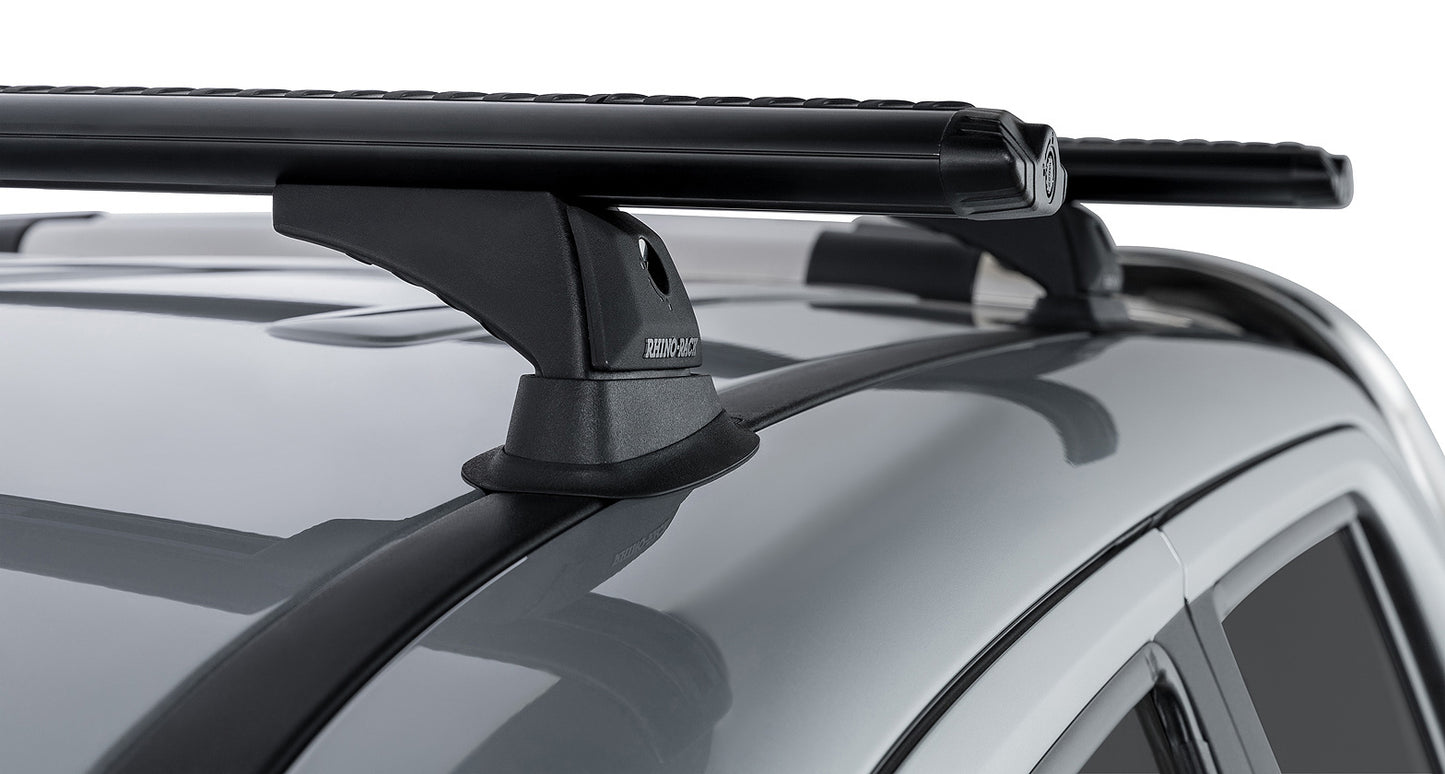 Volkswagen Amarok 2H 4dr Ute Dual Cab 11-23 Vortex RCH Black 2 Bar Roof Rack
