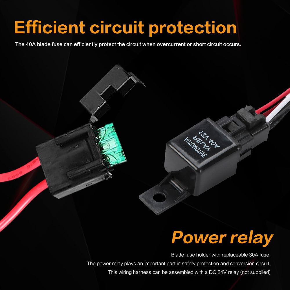 DIY Spot Lights Wiring Harness