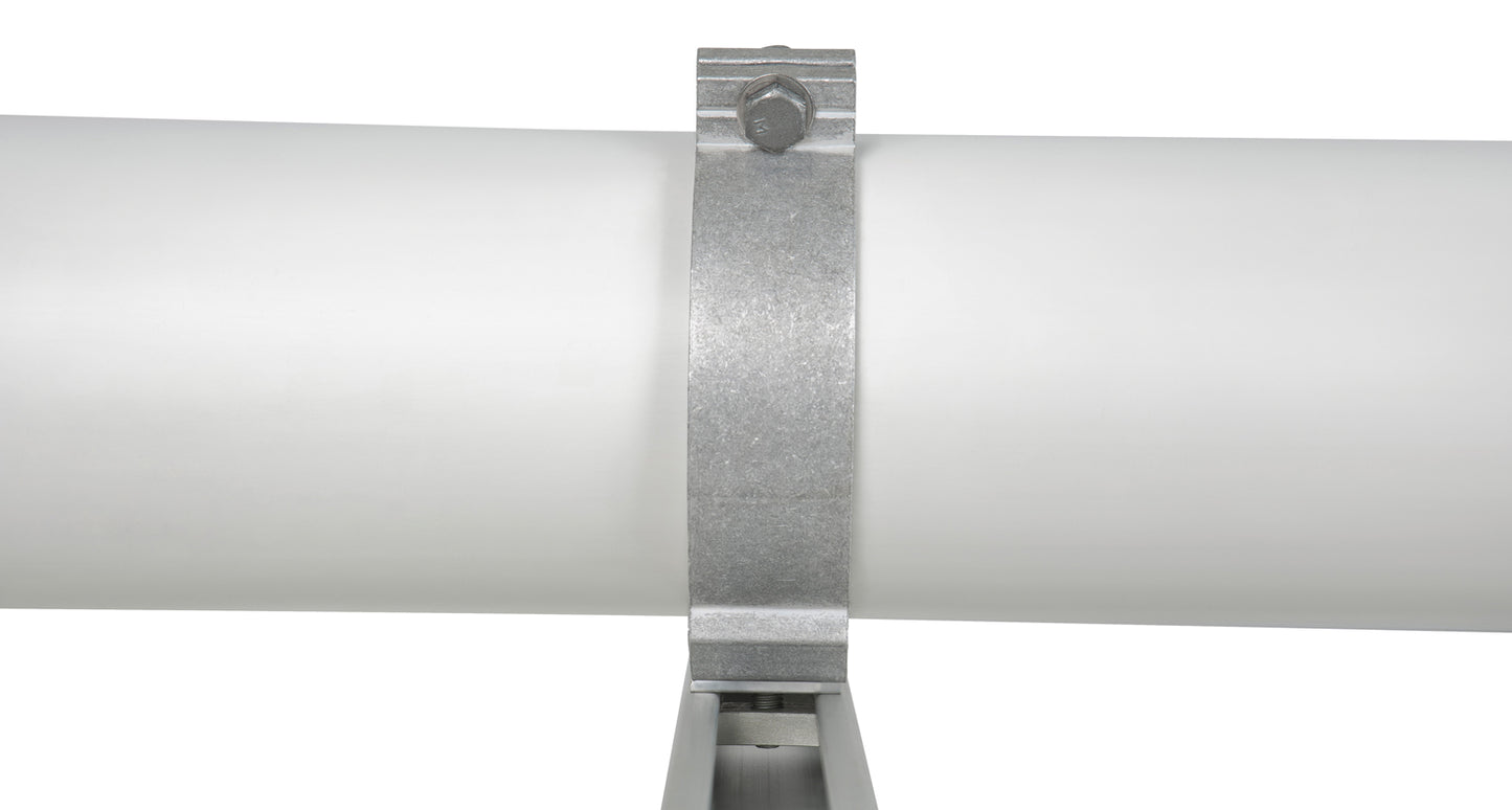 Conduit Clamp Set 100mm - 2 Piece Rhino Rack