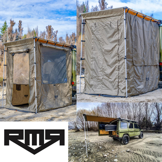RMR 1.4m x 2m Rear/Side Awning Tent COMBO