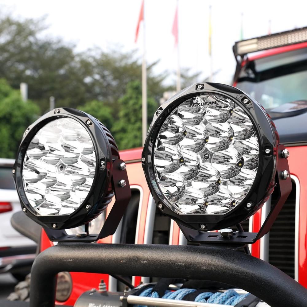 9" 150W Round Spot Beam Led Lights (Pair)