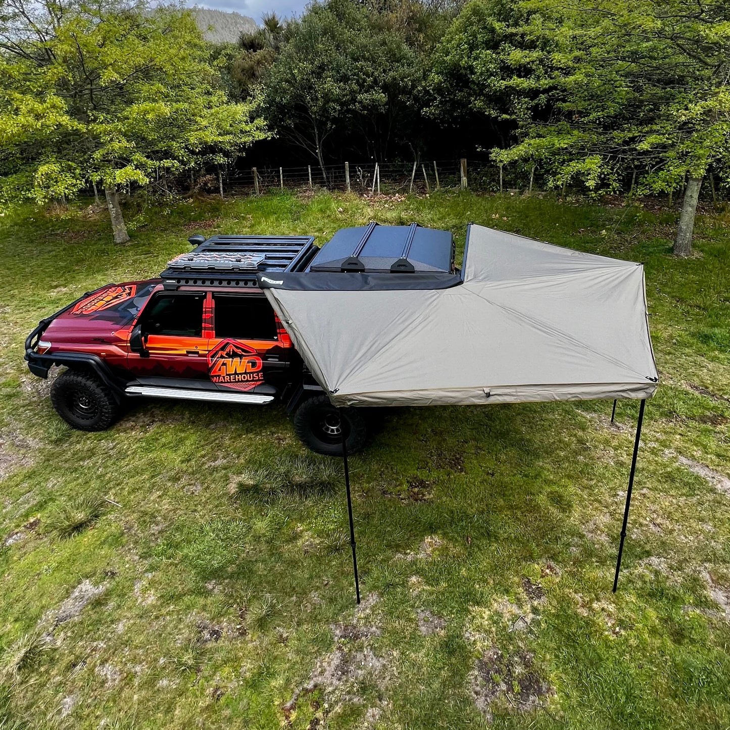 RMR Freestanding 270 Awning Left/Passenger Side Mounting & Wall COMBO