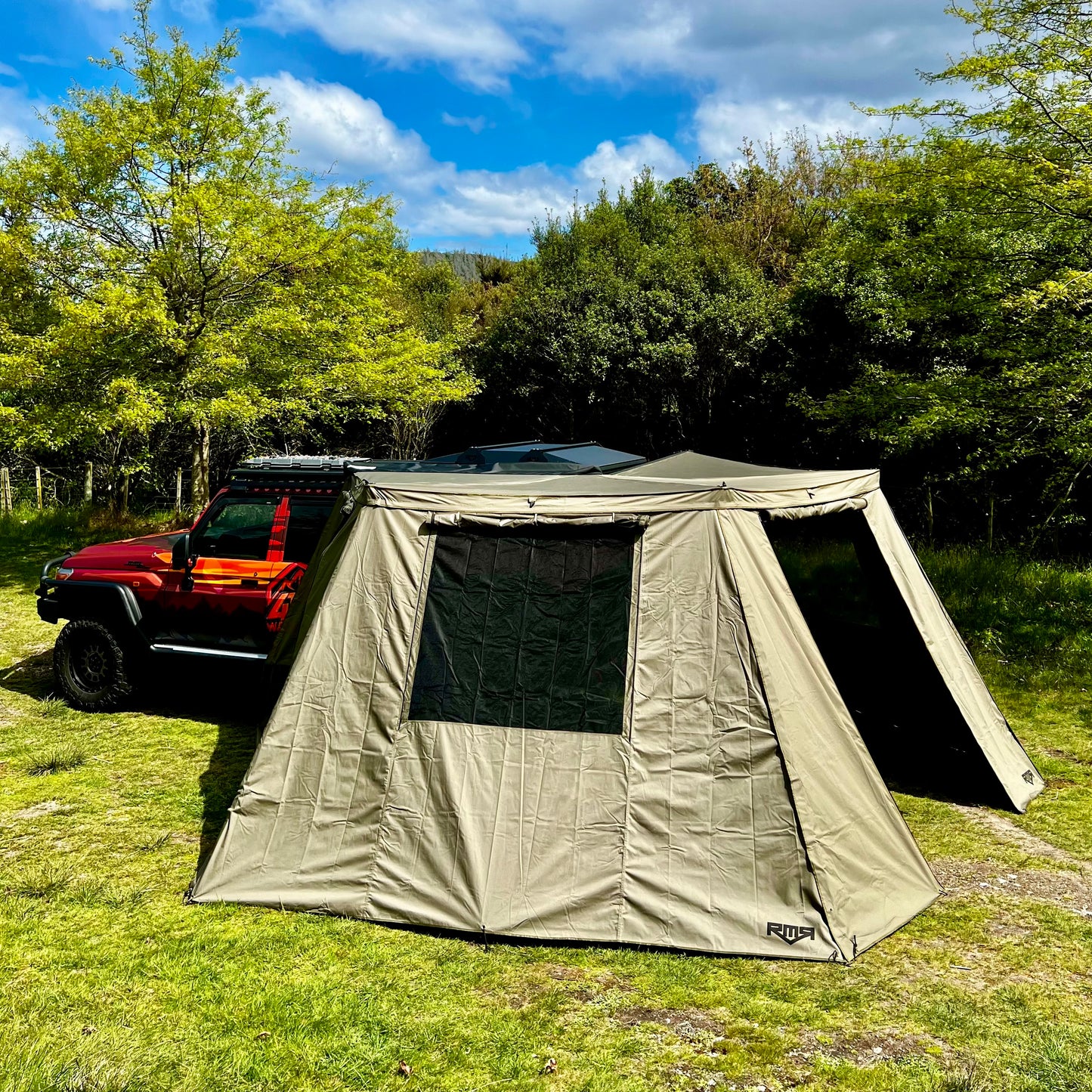 RMR Freestanding 270 Awning & Wall COMBO