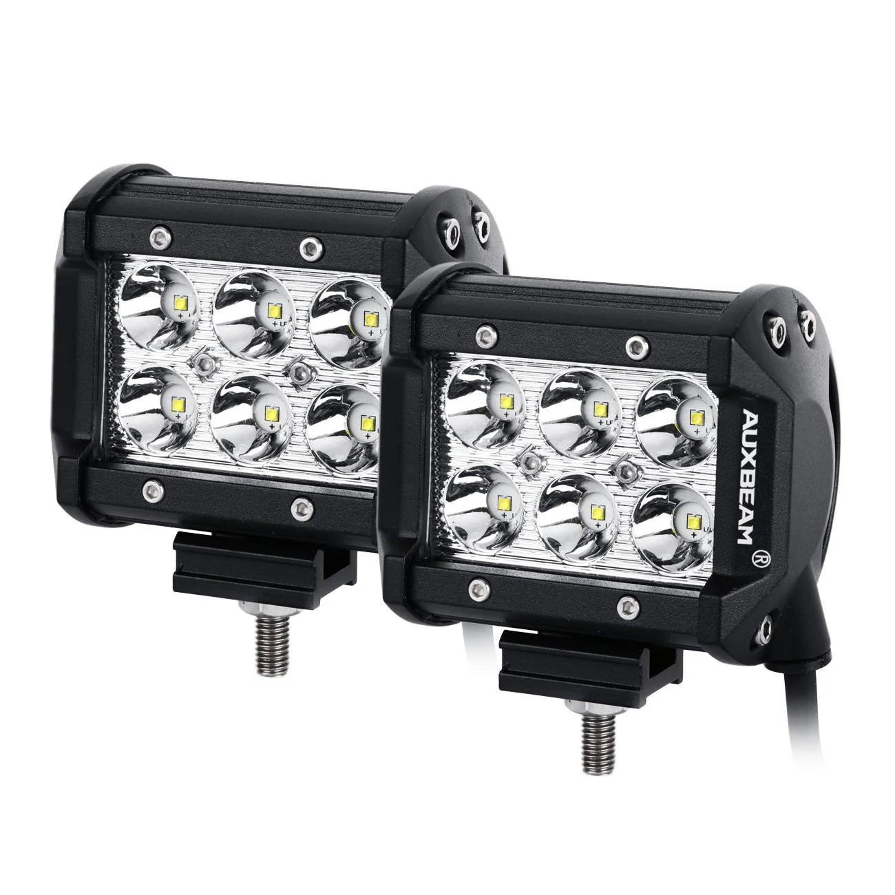 4" Classic-SM Series Dual Row LED Light (pair)