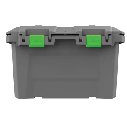 TRED GT Storage Box 65L - Mid - Grey With Green