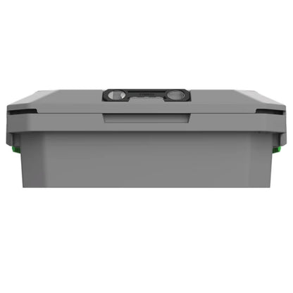 TRED GT Storage Box 25L - Shallow - Grey With Green