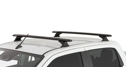 Mazda BT50 4DR Ute Dual Cab 20 on Vortex RCH Black 2 Bar Roof Rack