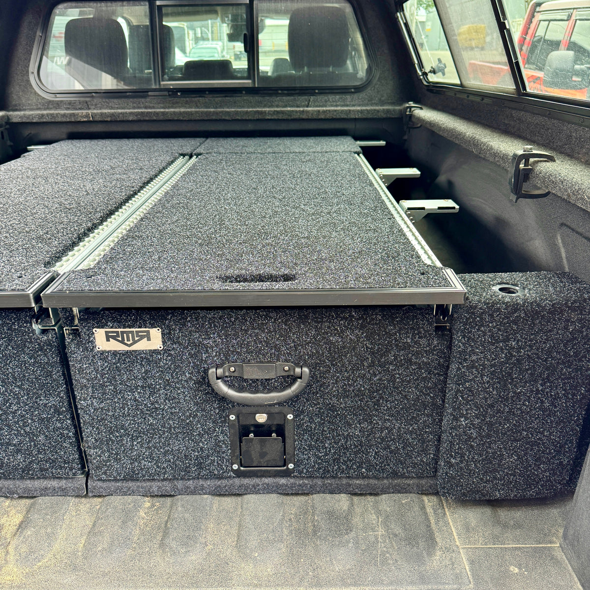 2x RMR 1730mm x 600mm Large Ute Drawers with 1300mm Top Slide with Sid ...