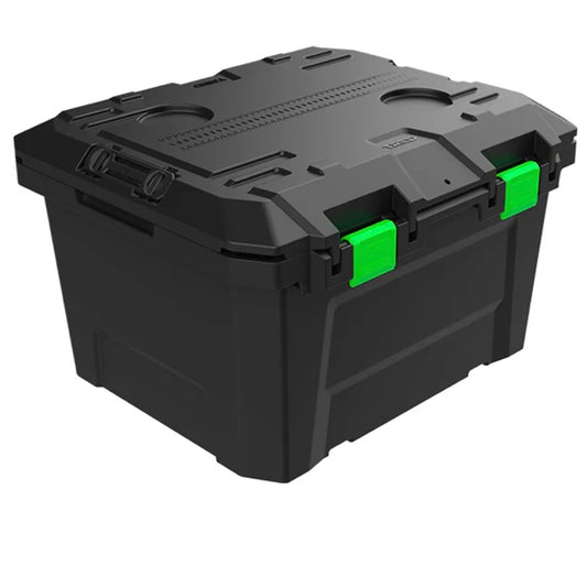 TRED GT Storage Box 65L - Mid - Black With Green