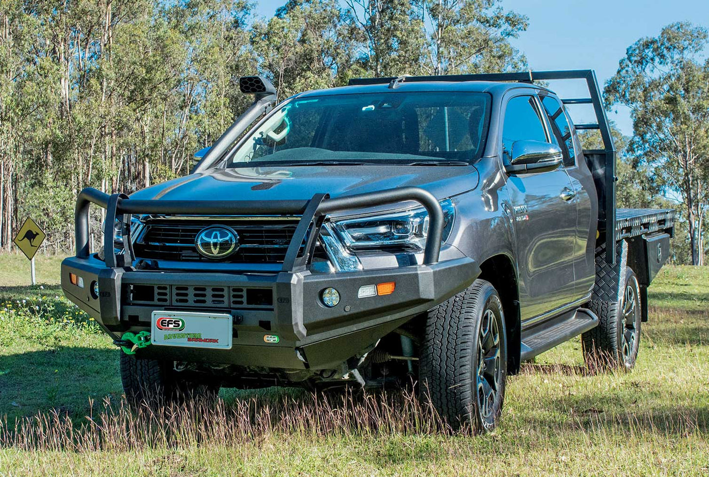 EFS Adventure Stockman Bullbar Toyota Hilux 2020+