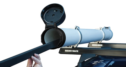 Rhino Rack Conduit Locking End Caps (100mm / 3.9 inches)