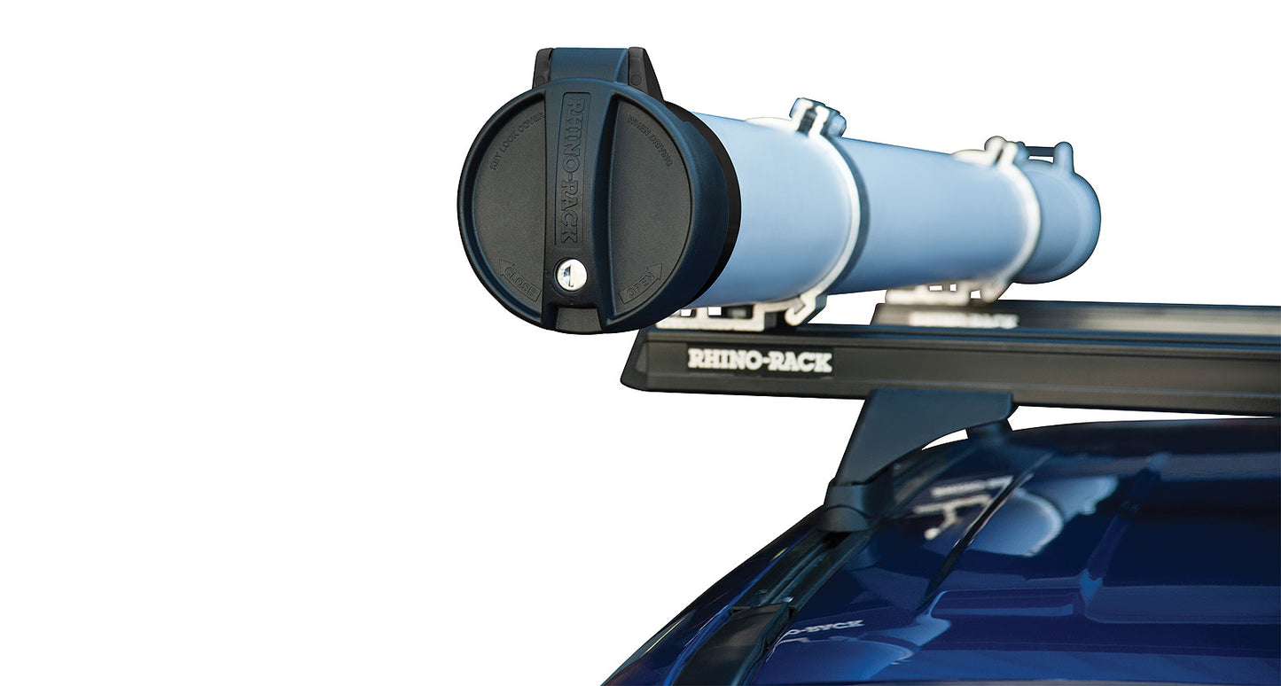 Rhino Rack Conduit Locking End Caps (100mm / 3.9 inches)