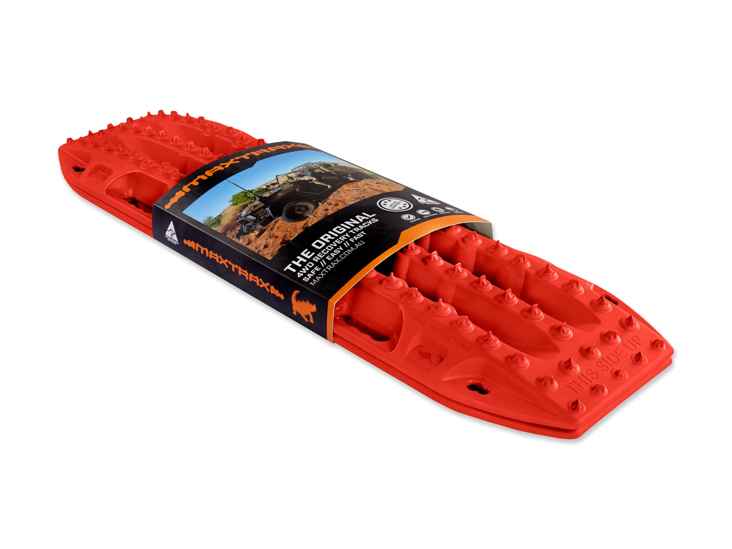 MAXTRAX Mark II Recovery Tracks - FJ Red (Pair) MTX02FJR