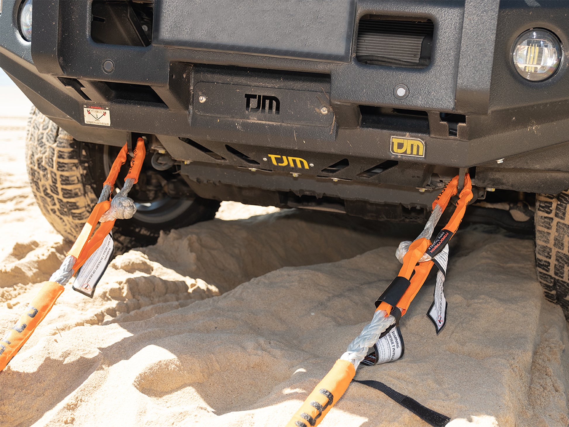 Static Recovery Rope 3m - by MAXTRAX – 4WD Warehouse