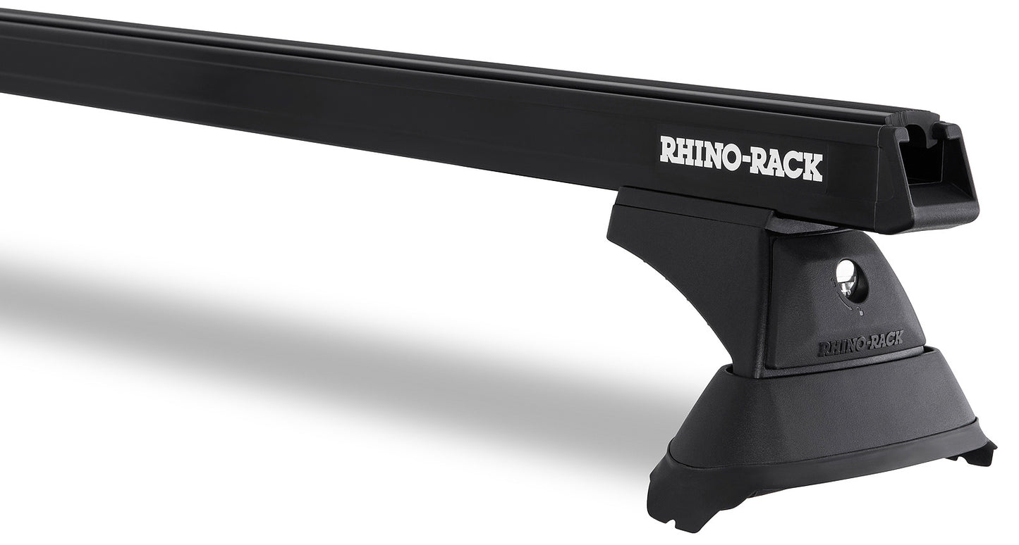 Toyota Hiace Gen 6 ZR 2dr Van LWB 06/19 On Sportz RCH Black 3 Bar Roof Rack