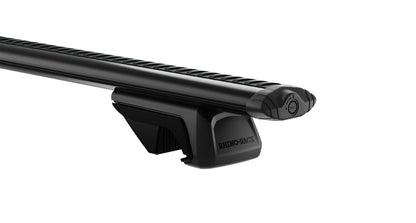 Toyota Prado 90 Series 4dr 4WD With Roof Rails 07/96 to 02/03 Vortex RX Black 2 Bar Roof Rack