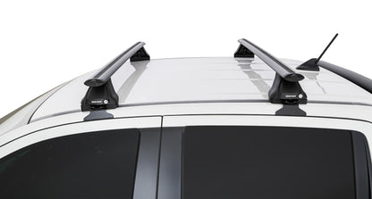 Ford Ranger PX/PX2/PX3 4dr Ute Double Cab 22+ Vortex 2500 Black 2 Bar Roof Rack