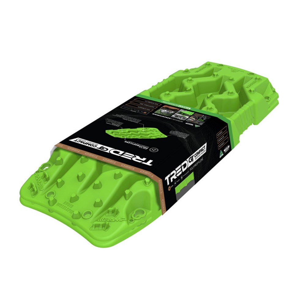 TRED GT Compact Recovery Boards - Fluro Green