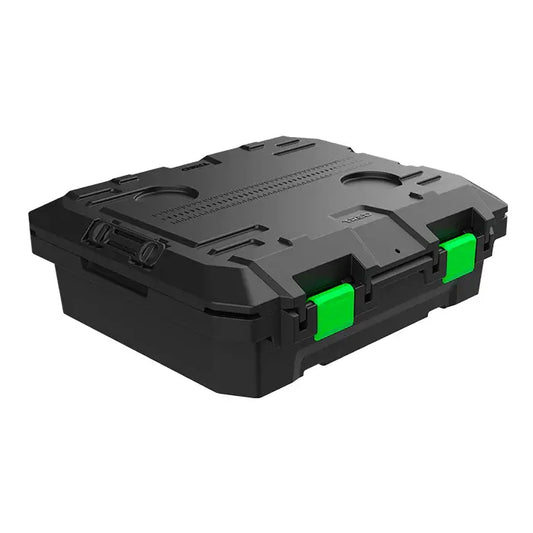 TRED GT Storage Box 25L - Shallow - Black With Green