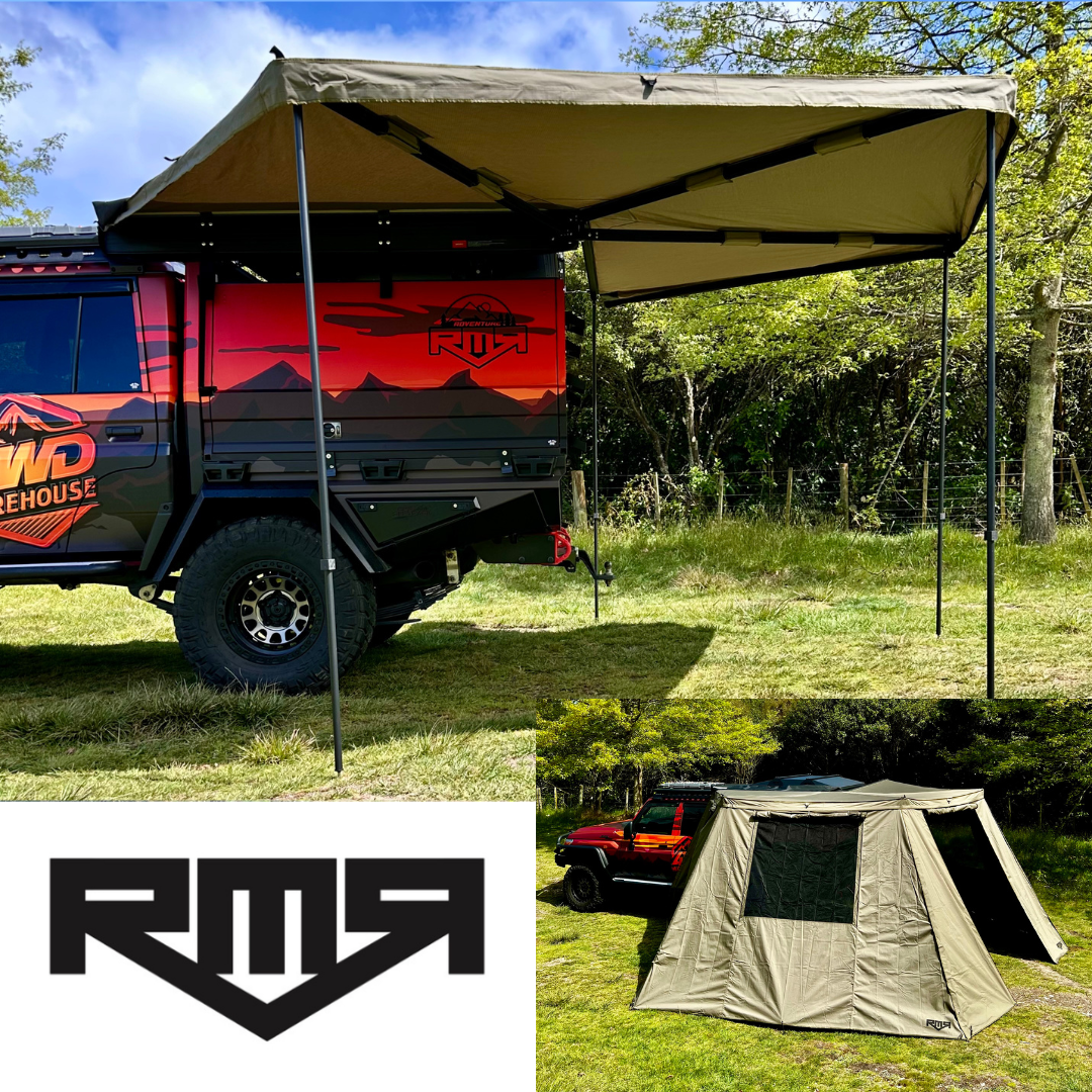 RMR 270 Freestanding Degree Awning Right/Driver Side Mounting & Wall COMBO GREEN – Dachträger kaufen bei Rooftop Tents Europe