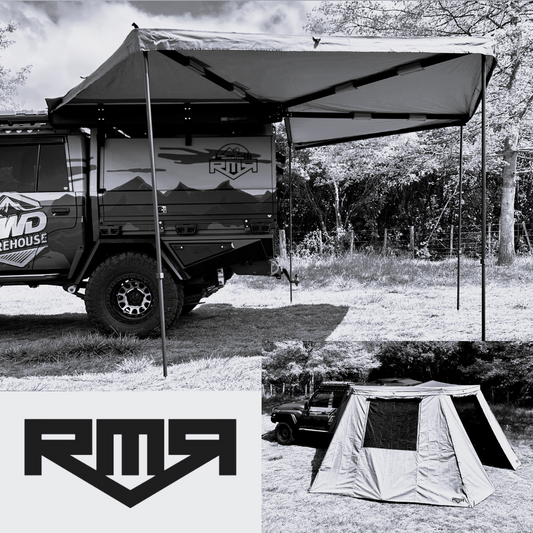 RMR 270 LED Freestanding Awning Left/Passenger Side Mounting & Wall COMBO