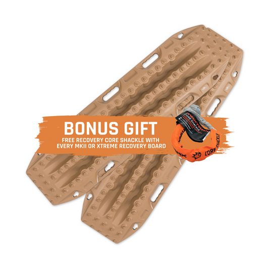 Mark II Recovery Tracks - Desert Tan (Pair) - By MAXTRAX