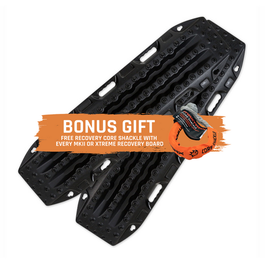 Mark II Recovery Tracks- Black (Pair) - By MAXTRAX