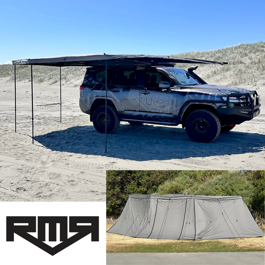 RMR 270 Max LED Freestanding Awning Left/Passenger Side Mounting & Wall COMBO