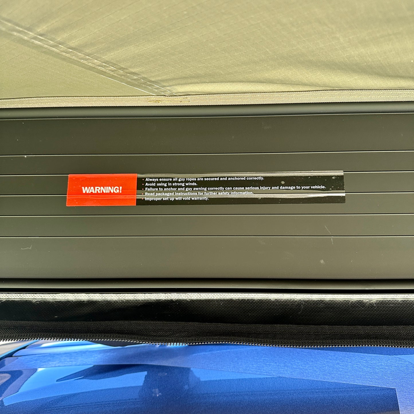 RMR 270 Awning Right/Driver Side Mounting
