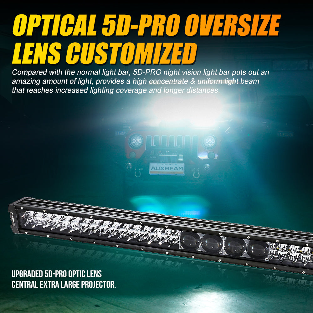 42" 5D-PRO Series Light Bar 44000LM