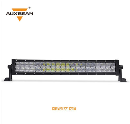 22" Curved CREE LED Light Bar 5D Lens 12000LM