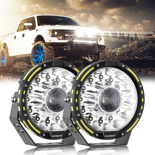 7" 360-PRO Series LED Driving Lights 250W 33332LM
