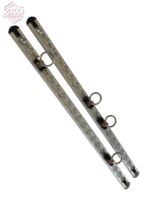 Aluminium Adjustable Anchor Tracks with tie down eyelets 