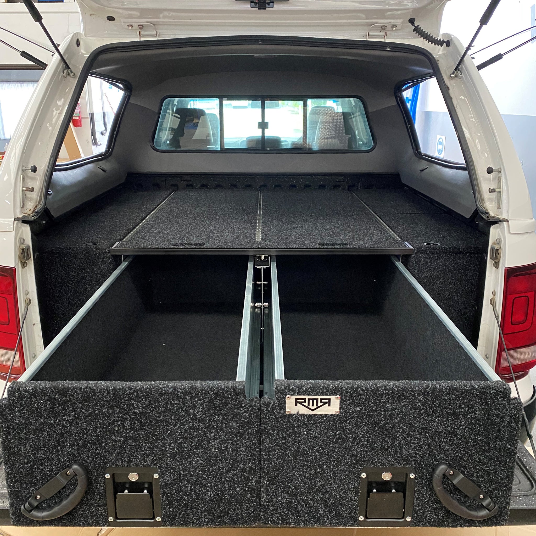 RMR Deep Ute Drawers with Top Slide 1300mm x 1000mm 4WD Warehouse